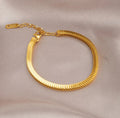 Gold Snake Chain Bracelet