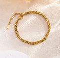 Twist Braid Gold Bracelet
