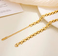 Strand Gold Bracelet